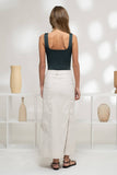 Cropped Square Neck Tank