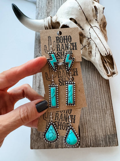 Western Stud Earrings
