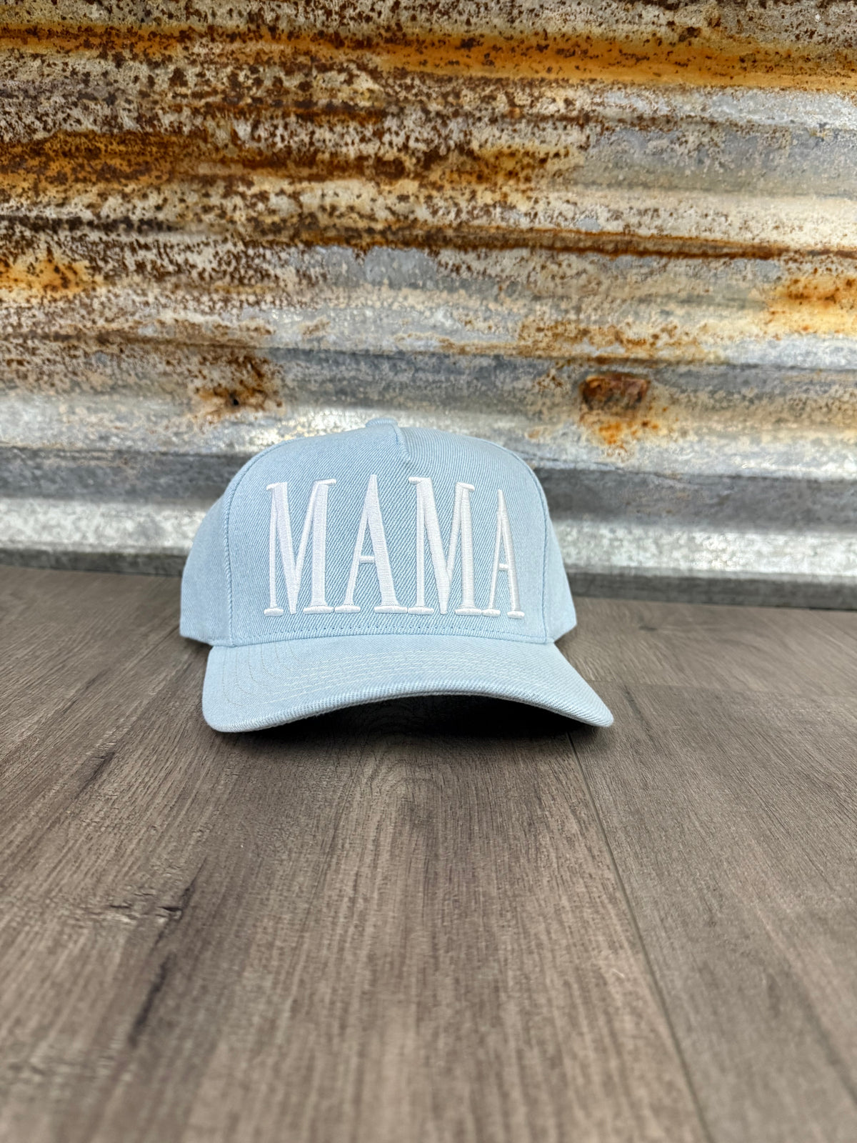 MAMA Denim Trucker Hat