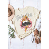 Rock & Roll Never Dies Washed Graphic Tee