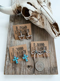 Western Dainty Dangle Earrings