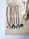 Squash Blossom Choker Western Pendant Necklace