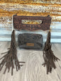 MW Fringe Clear Crossbody with Pouch