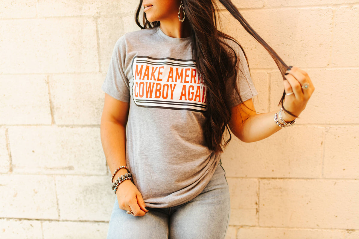 Make America Cowboy Again Graphic Tee