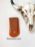 Leather Pocket Knife Sheath Genuine Leather Case Pocket