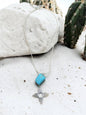 Zia Turquoise Chunk Necklace