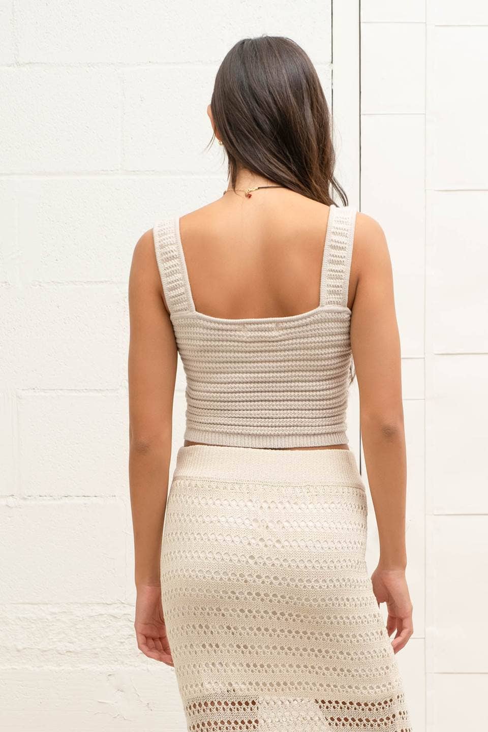 Crochet Knit Crop