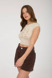 Simple Joys Short Sleeve Knit Top