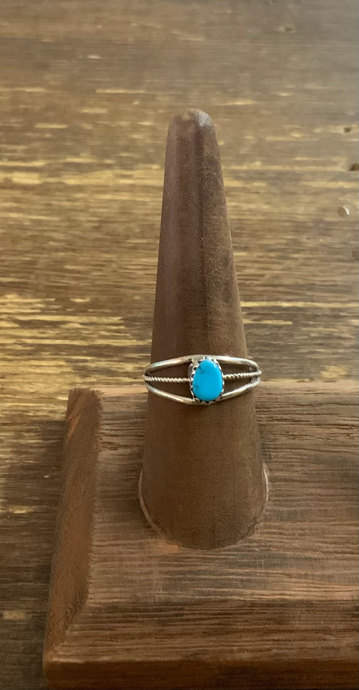 Turquoise Single Stone Ring
