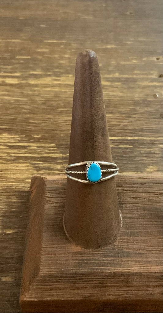 Turquoise Single Stone Ring