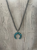 Pearl Necklace w/ Squash Blossom