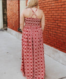 Aztec Smocked Dress