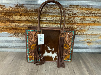 Large Tooled Tote