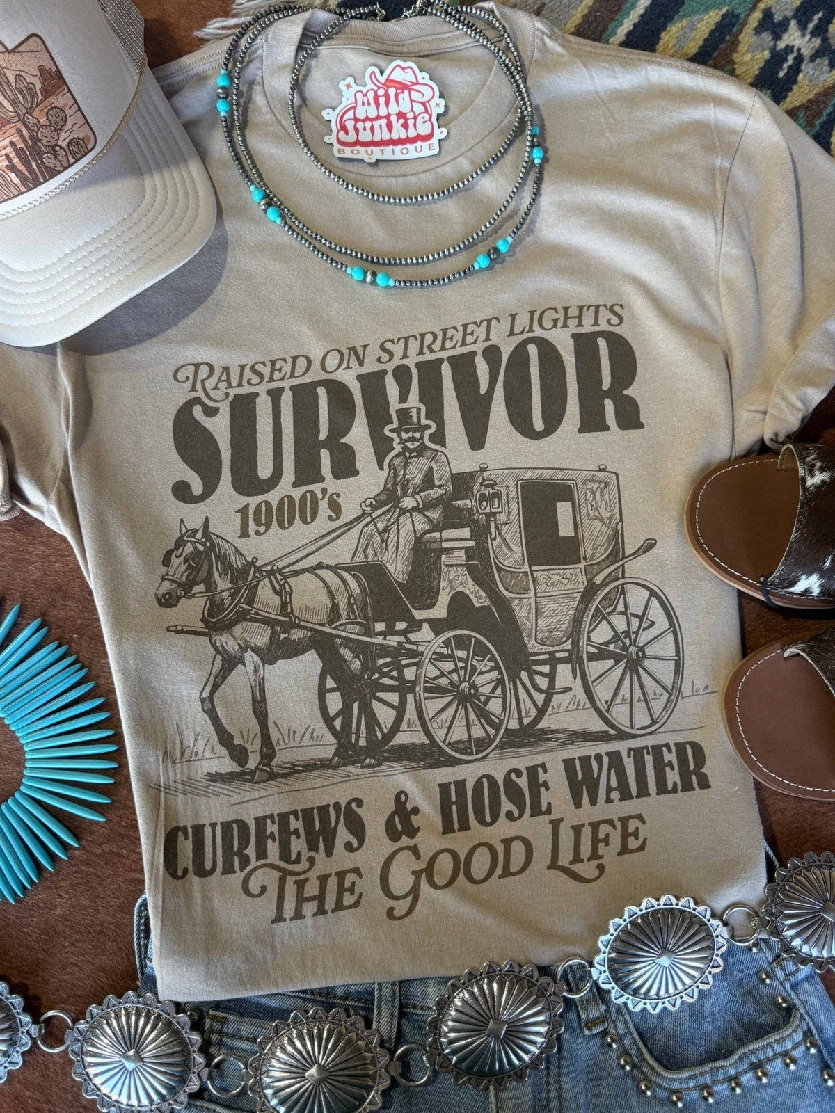1900's Survivor Graphic Tee