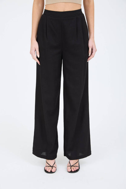 High Waist Linen Pants