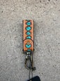 Leather Tooled Keychains
