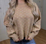 Heart Knit Sweater