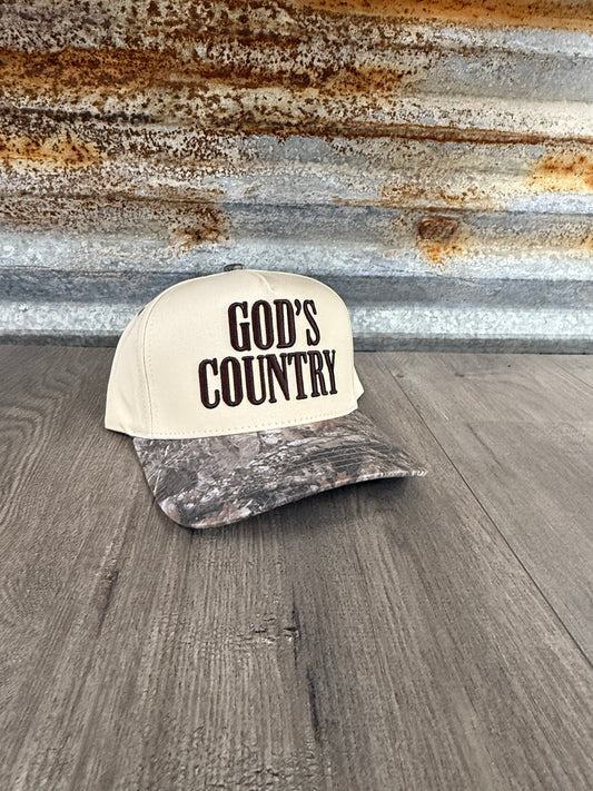 God's Country Camo Hat