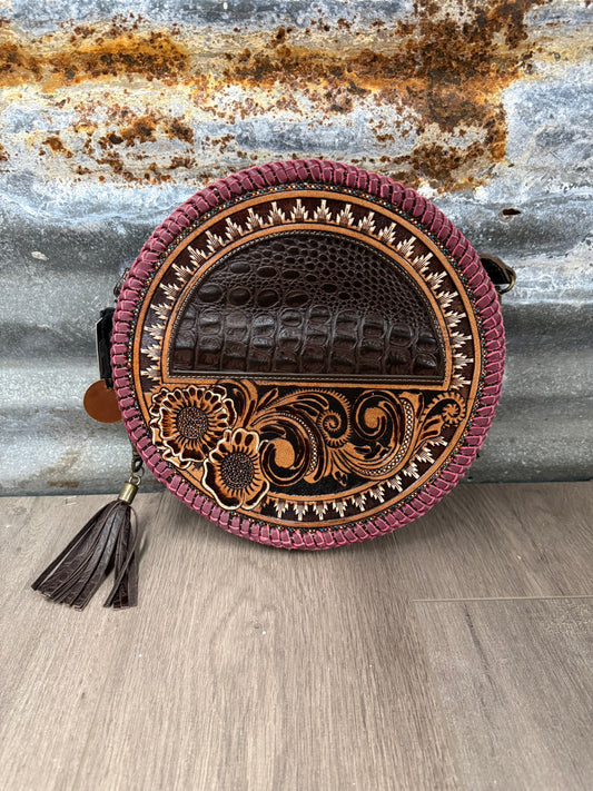 Coffee Eye Round Myra Bag
