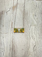 Western Tooled Leather Bar Necklace