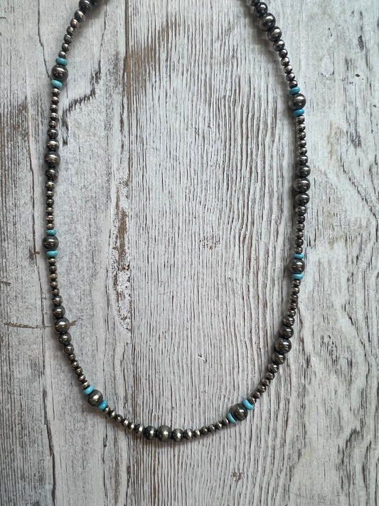 Authentic Navajo Beads Alternating Size