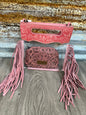 MW Fringe Clear Crossbody with Pouch