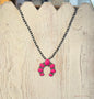 Squash Blossom Choker Western Pendant Necklace