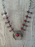 Princess Squash Blossom Necklace