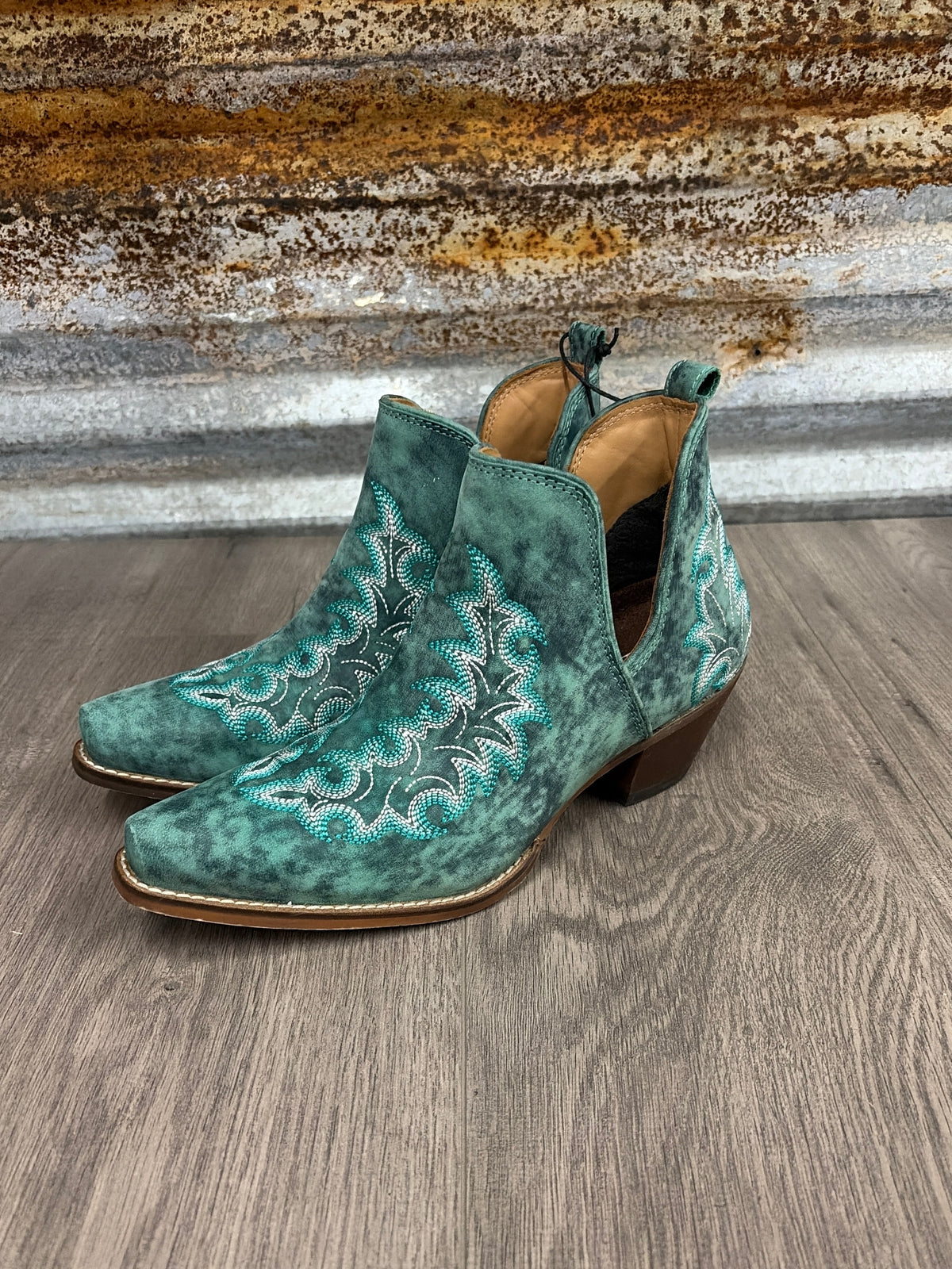 Sagebreeze Leather Booties