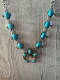Princess Squash Blossom Necklace