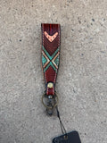 Leather Tooled Keychains
