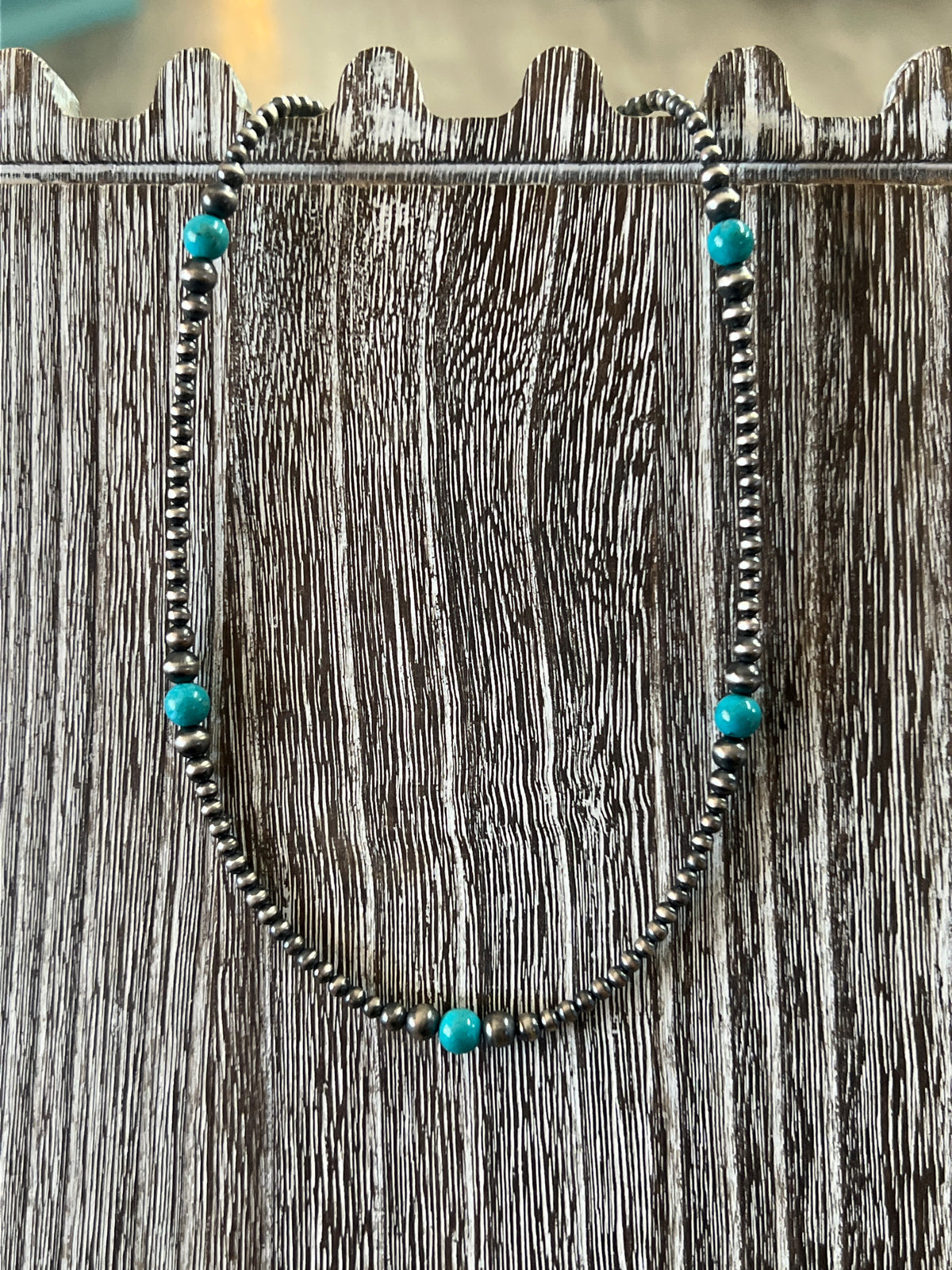 Authentic Navajo Beads Alternating Size