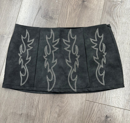 Western Mini Skirt