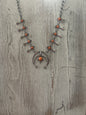 Princess Squash Blossom Necklace