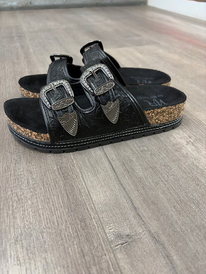 Morgana Dual Strap Western Sandal