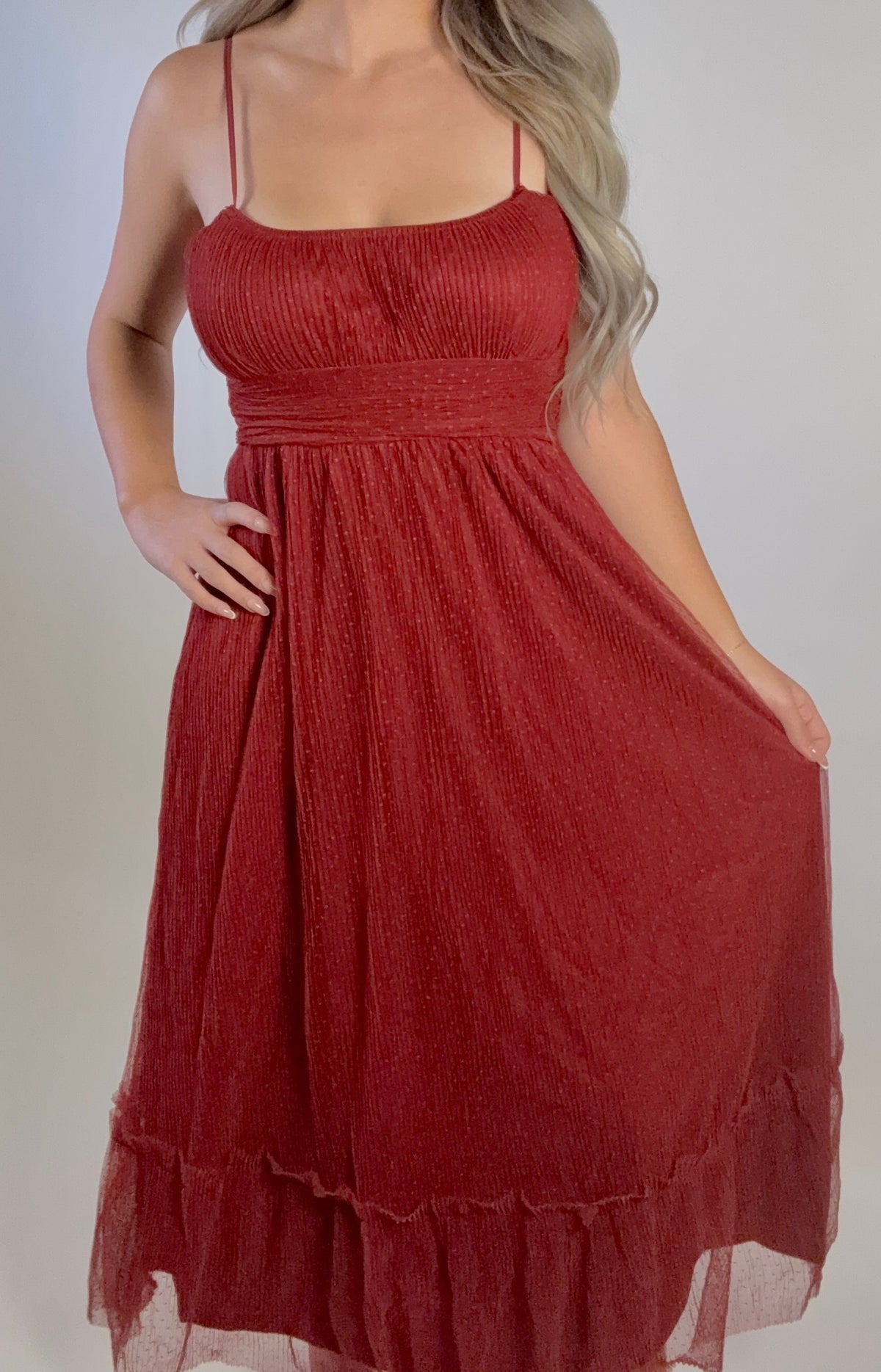 Polka Dot Tulle Dress