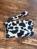 Wrangler Cow Print  Wallet/Wristlet