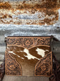 Tooled Small Fringe Purse