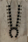 Stone Squash Blossom Necklace