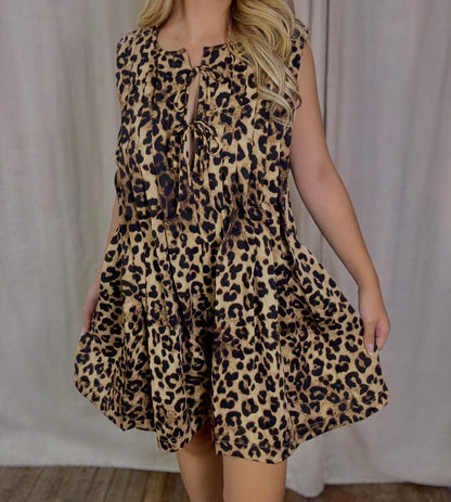 Leopard Romper