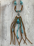 Beaded Leather Necklace
