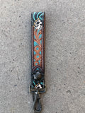 Leather Tooled Keychains