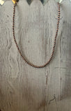 Copper Pearl Necklaces