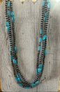 Rustic Couture Beaded Necklace