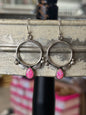 Pink Opal Dangle Earring