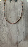Copper Pearl Necklaces