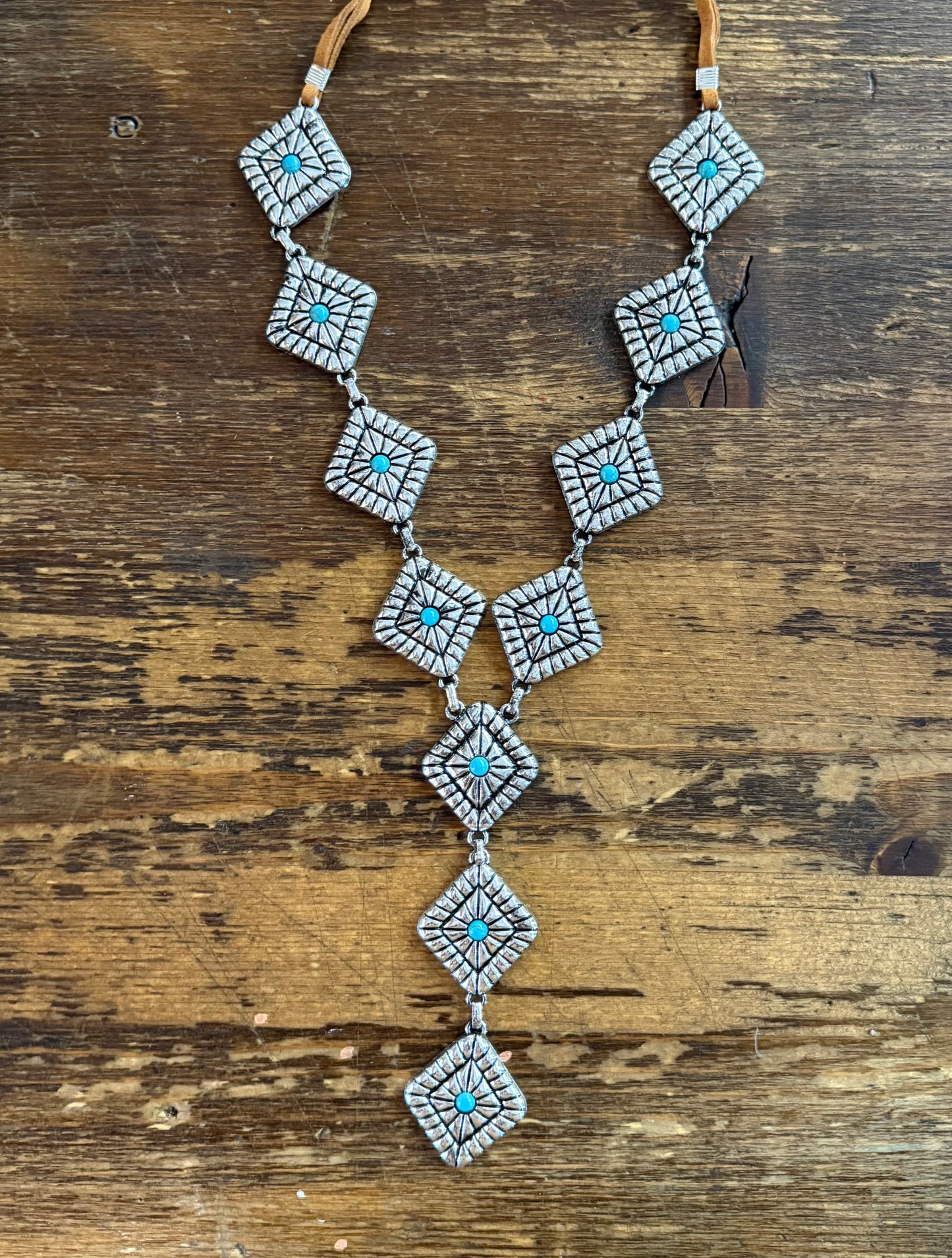 Rustic Chain Choncho Necklace