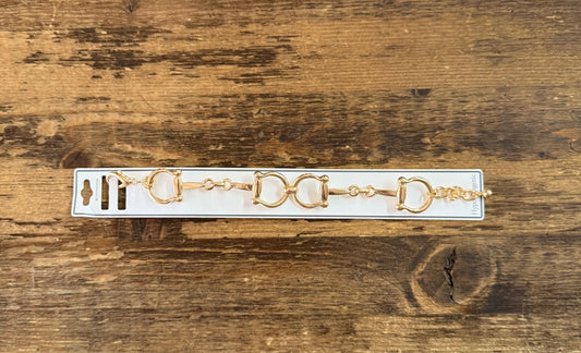 Large Horsebit Bracelet