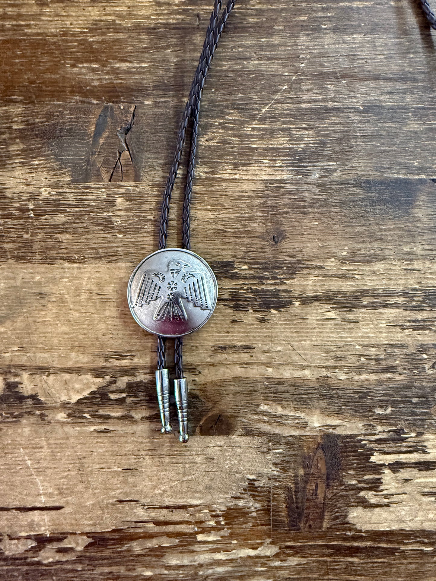 Thunderbird Bolo Necklace
