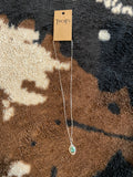 Genuine Turquoise Dainty Necklace